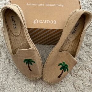 Palm tree Soludos Espadrilles size 7.5